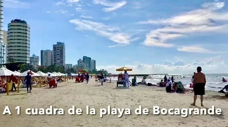 Apartment Apartamento 603 Cartagena Bocagrande A 1 Cuadra De La Playa