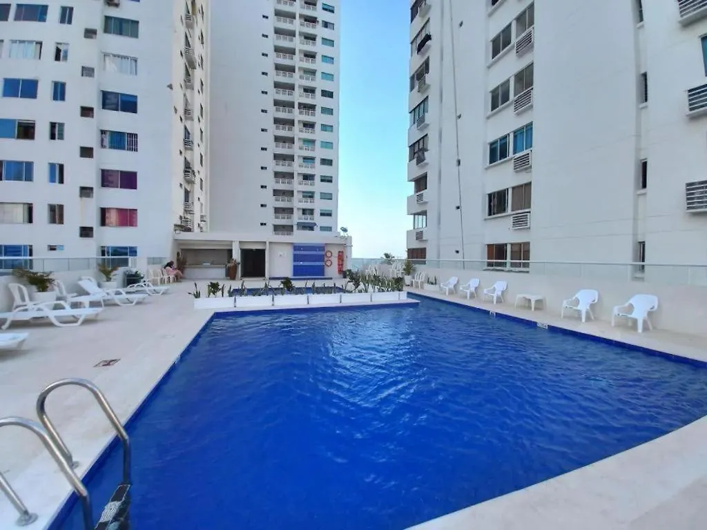 Apartamento 603 Cartagena Bocagrande A 1 Cuadra De La Playa Colombia